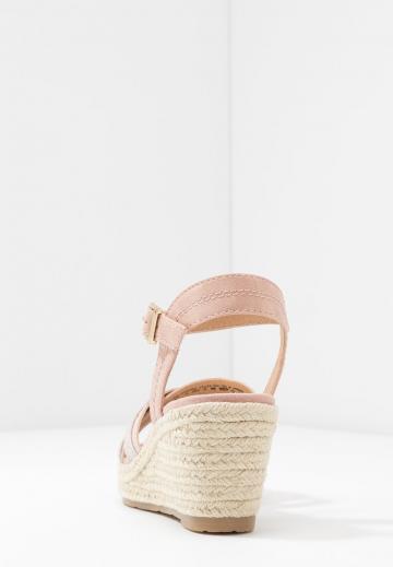 Босоножки на танкетке