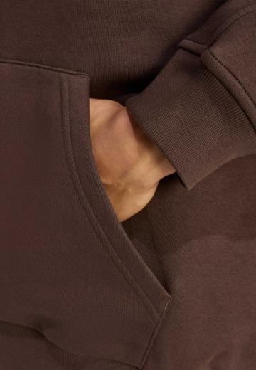 Пуловер с капюшоном