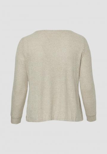 Длинный пуловер