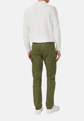 Брюки с накладными карманами