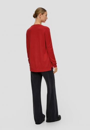 Длинный жилет