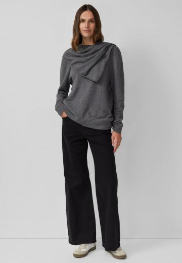 Длинный пуловер