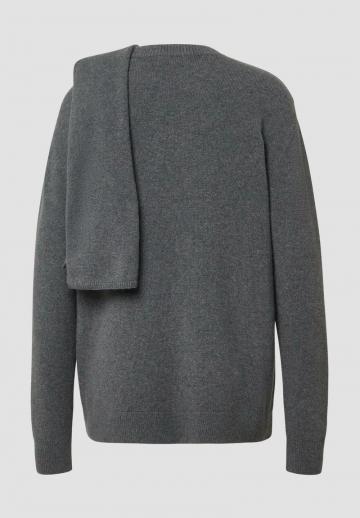 Длинный пуловер