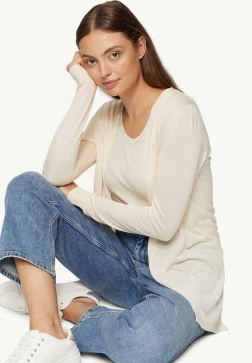 Длинный жилет