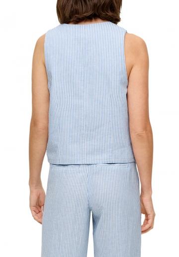 Джинсовая жилетка