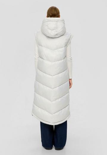 Длинный жилет