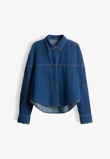 Джинсовая блузка