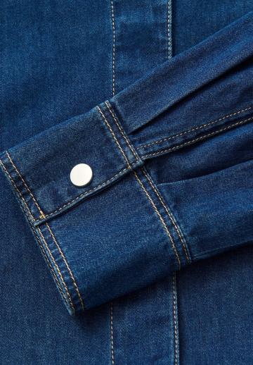 Джинсовая блузка