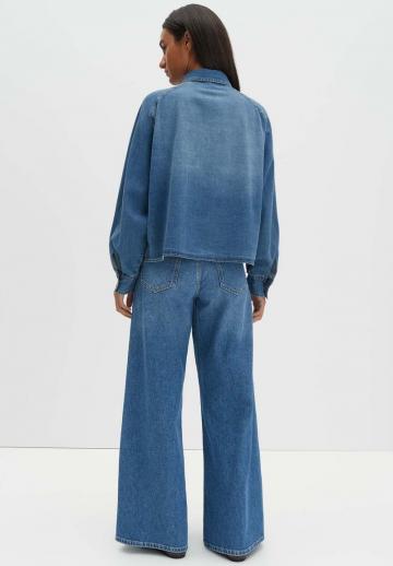 Джинсовая блузка