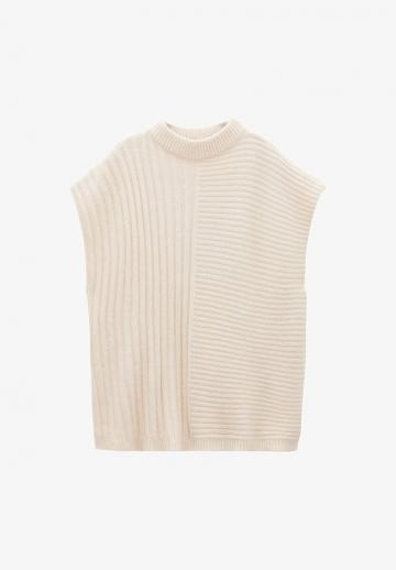Пуловер без рукавов