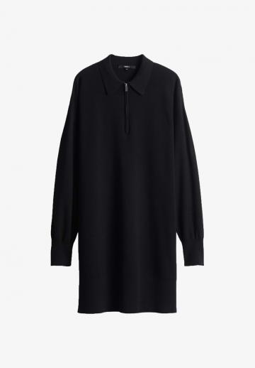 Вязаное платье