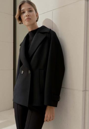Шерстяное пальто