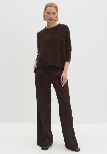 Пуловер с рукавом три четверти