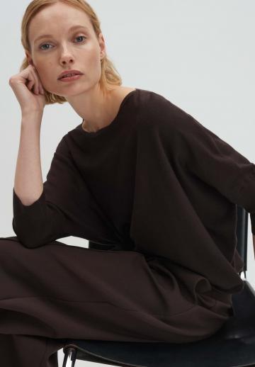 Пуловер с рукавом три четверти