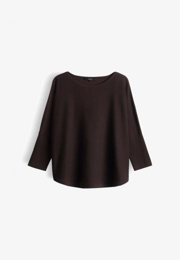 Пуловер с рукавом три четверти