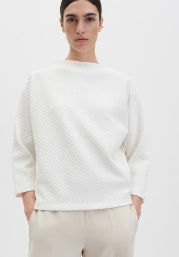 Пуловер с рукавом три четверти