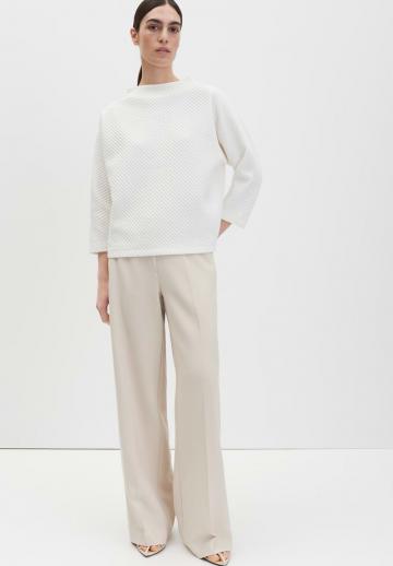 Пуловер с рукавом три четверти