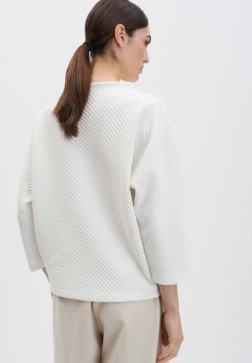 Пуловер с рукавом три четверти