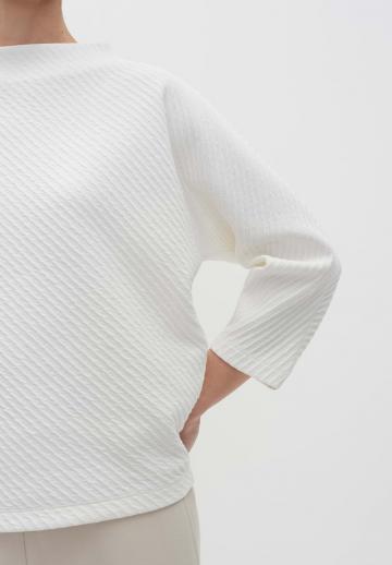 Пуловер с рукавом три четверти