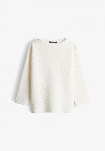 Пуловер с рукавом три четверти