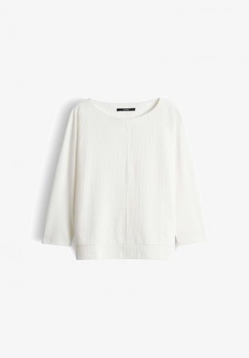 Пуловер с рукавом три четверти