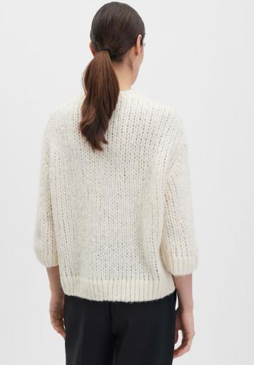 Пуловер с рукавом три четверти