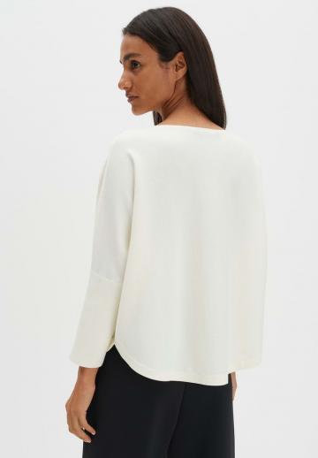 Пуловер с рукавом три четверти