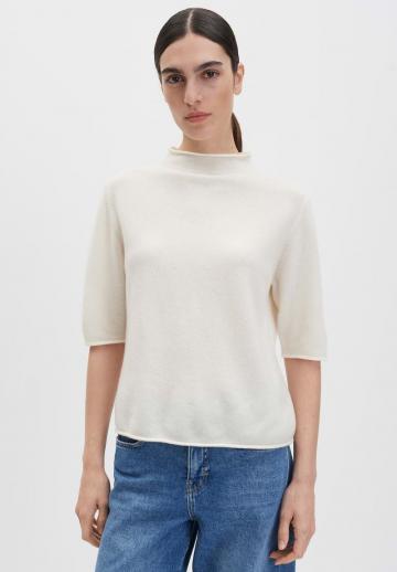 Пуловер с коротким рукавом