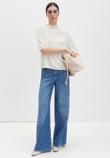 Пуловер с коротким рукавом