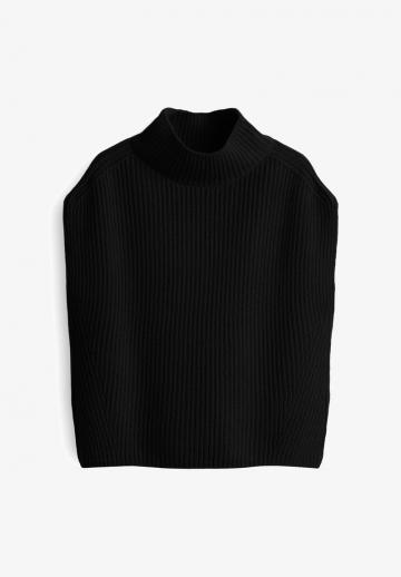 Пуловер с коротким рукавом