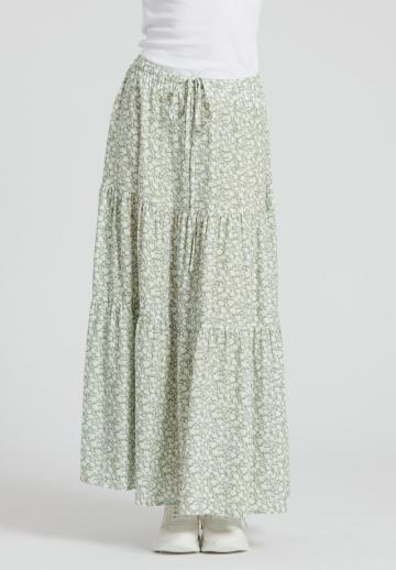 Юбка с воланами