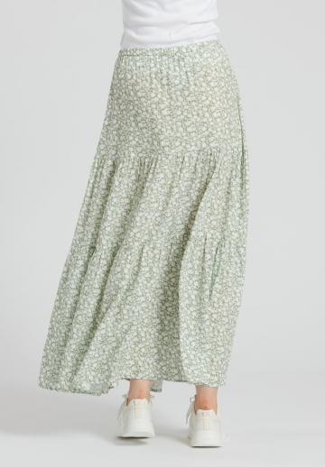 Юбка с воланами