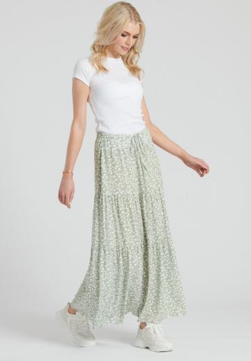 Юбка с воланами