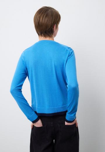 Вязаный жилет