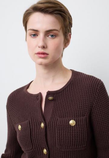 Вязаная кофта