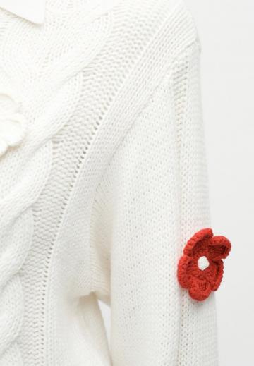 Вязаная кофта