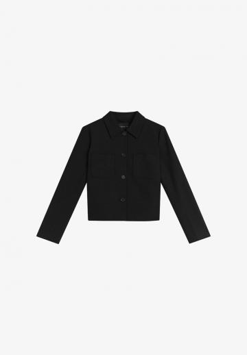 Блейзер с накладными карманами