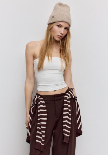 Топ без бретелек