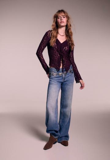 Кружевная блузка