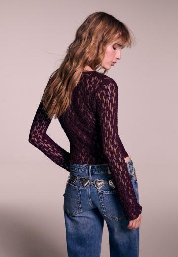 Кружевная блузка