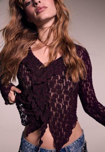 Кружевная блузка