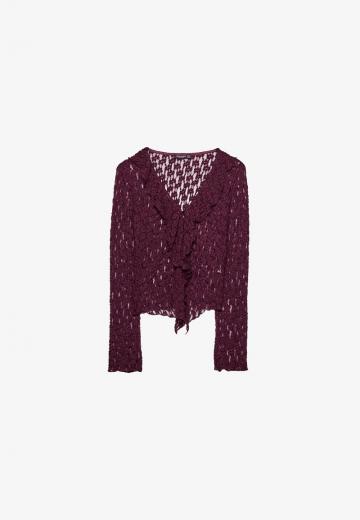 Кружевная блузка