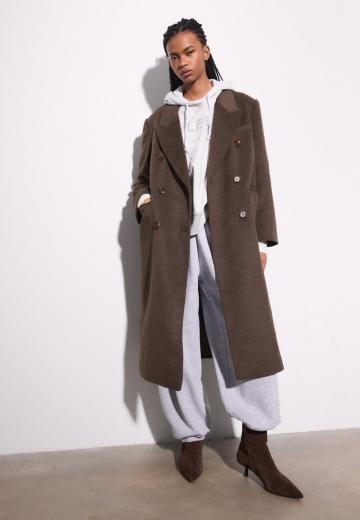 Шерстяное пальто