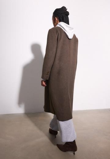 Шерстяное пальто