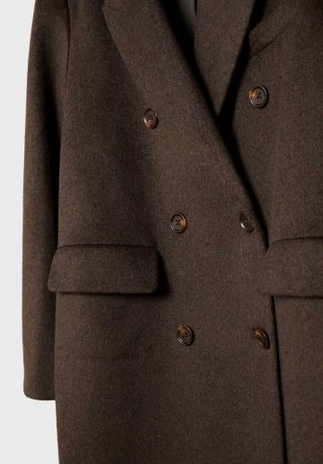 Шерстяное пальто