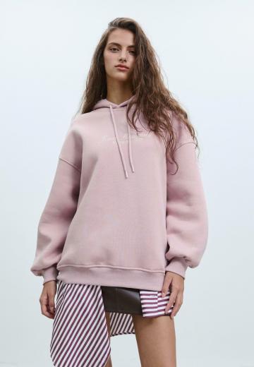 Пуловер с капюшоном