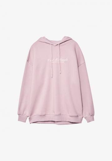 Пуловер с капюшоном