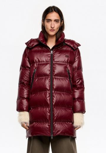 Пуховое пальто