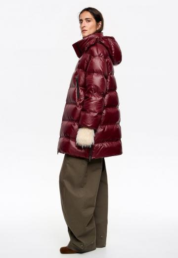 Пуховое пальто