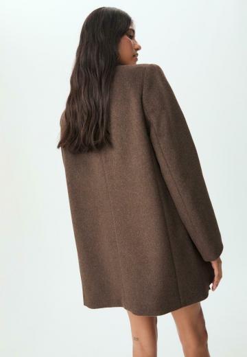 Шерстяное пальто